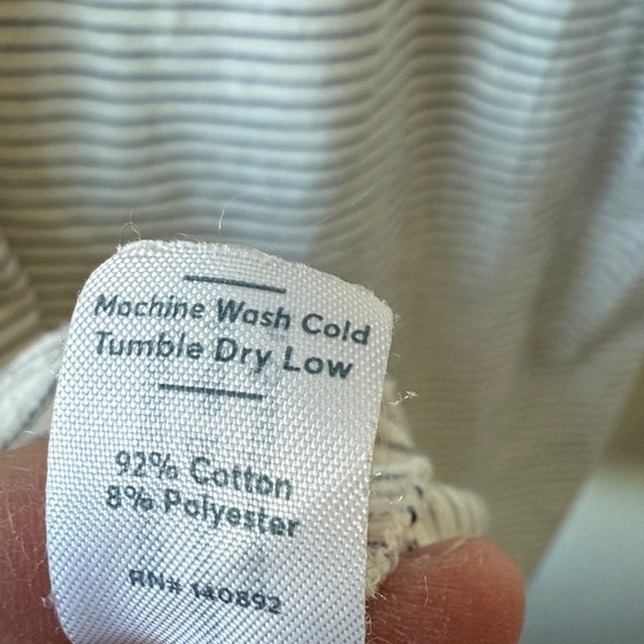 MARINE LAYER T Shirt Saddle Hem Striped Pocket Tee Casual Basic Men's M L - Picture 6 of 7